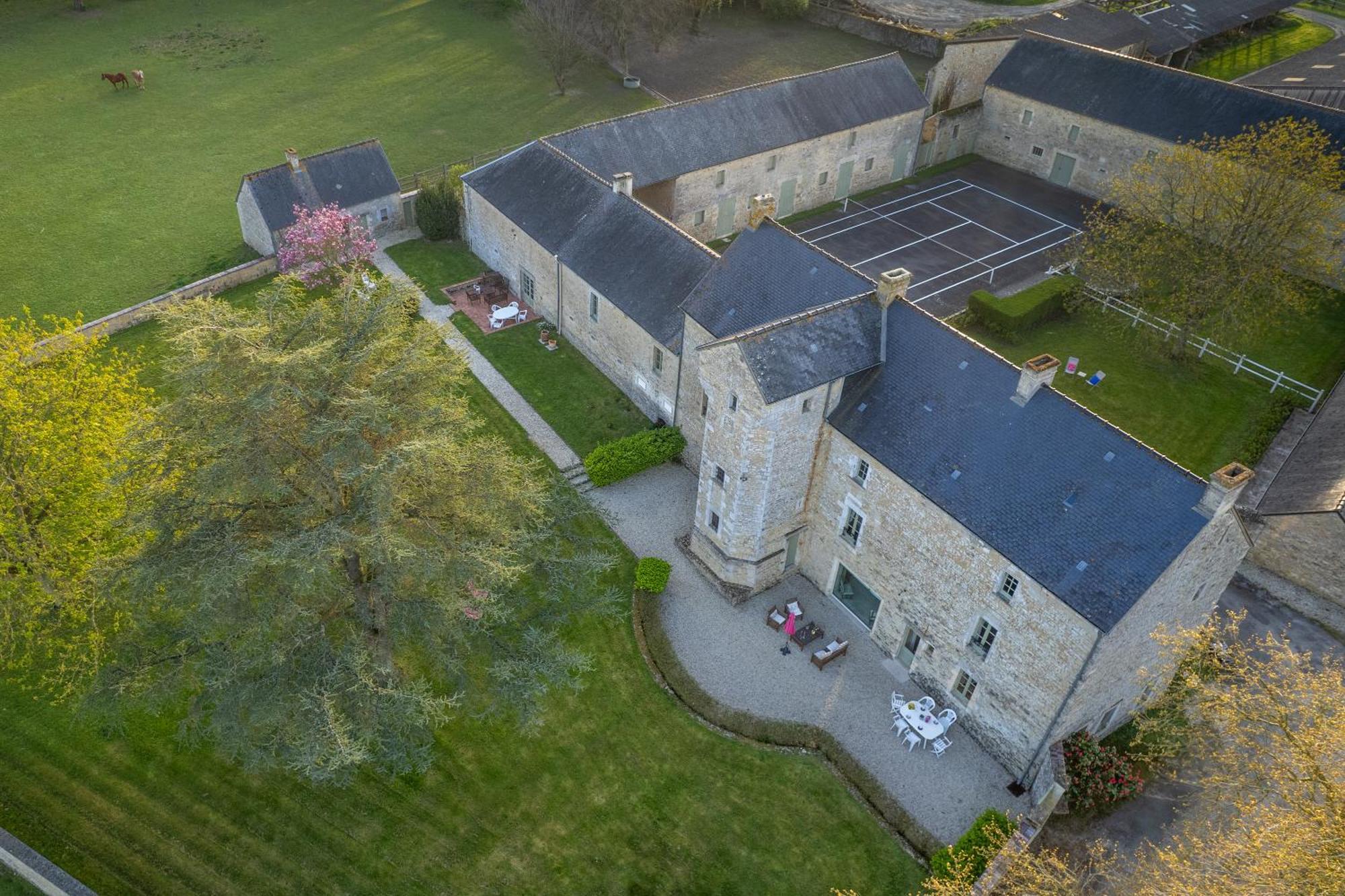 Chateau De Monceaux 5Mn De Bayeux Proche Mer Esterno foto
